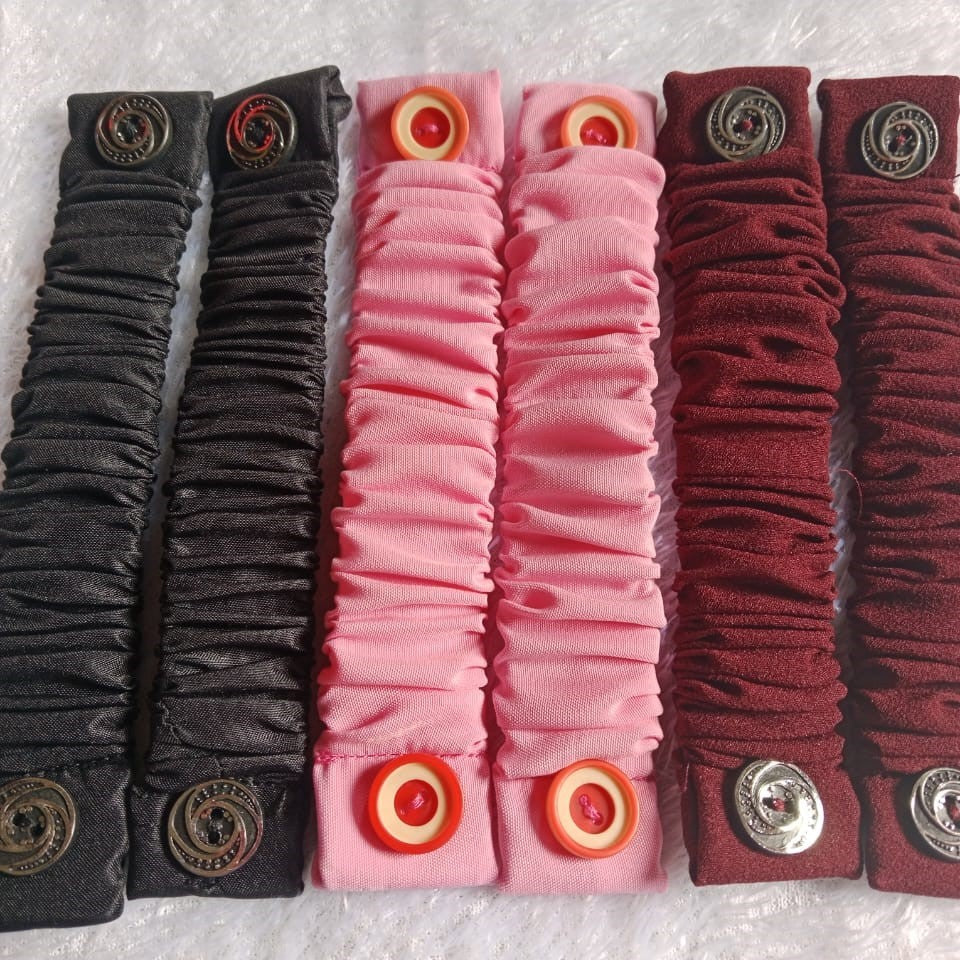 Konektor masker hijab model kancing / Konektor masker homemade / Konektor masker pengait/cantol