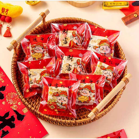 Pekanbaru Plastik Cookies / Nastar Imlek / Cny Seal Per Pack