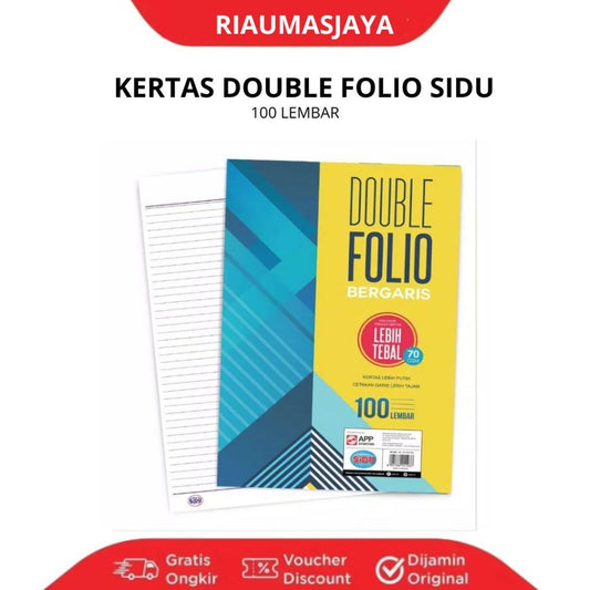 Pekanbaru Kertas Double Folio Sidu Bergaris