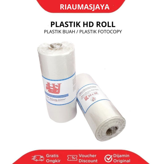 Pekanbaru Plastik Hd Roll / Plastik Buah / Plastik Fotocopy 25X38Cm