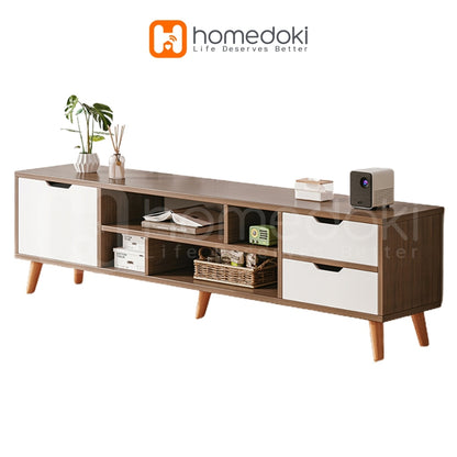 Pekanbaru Homedoki  Meja Tv Kayu Tv Serbaguna Minimalis Jumbo Meja Tv Minimalis Tv Meja Tv Rak Tv Minimalis Bufet Tv Minimalis Kayu Modern Murah