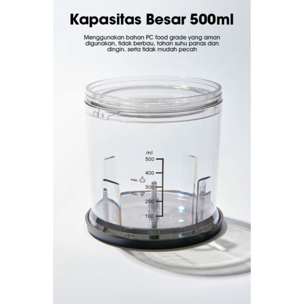 Pekanbaru Food Chopper Turbo Samono Sw-C180 500Ml
