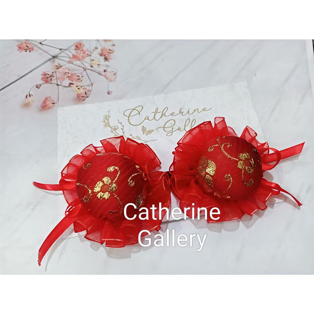 Pekanbaru Pita Imlek Chun Li / Bando Imlek Chun Li / Baby Headband Chun Li