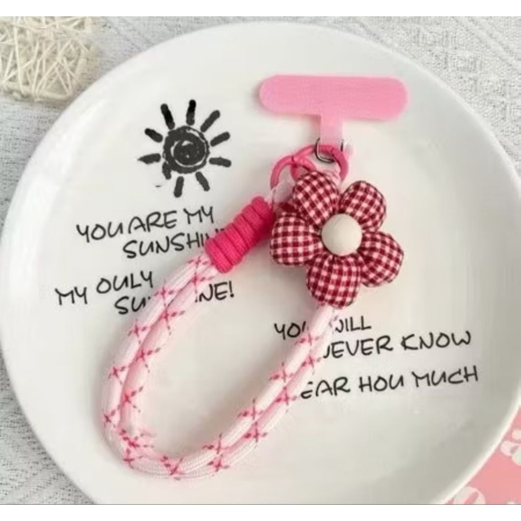 Pekanbaru Super Imut / Tali Handphone Lanyard Universal Bisa Cross-Tangan Motif Kartun Lucy
