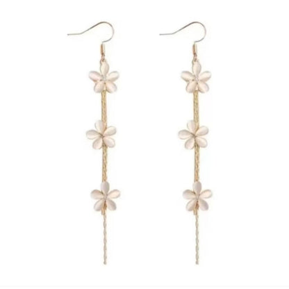 Pekanbaru Anting Tusuk Bentuk Bunga Daisy Bahan Alloy Untuk Wanita
