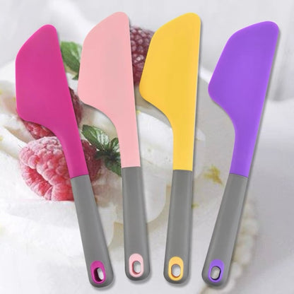 Pekanbaru Spatula Silikon Warna Warni Berbagai Ukuran