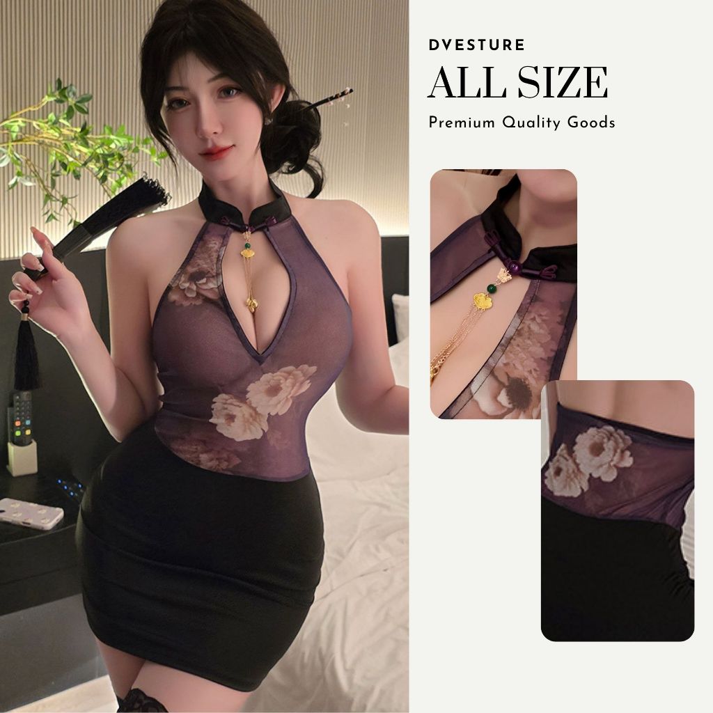 Pekanbaru Lingerie Seragam Cheongsam D 167 Pakaian Klub Malam, Rok Bodycon