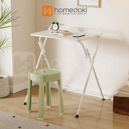 Pekanbaru Homedoki Meja Lipat Portable/Meja Belajar Lipat/ Meja Kerja/Meja Kantor/ Meja Laptop