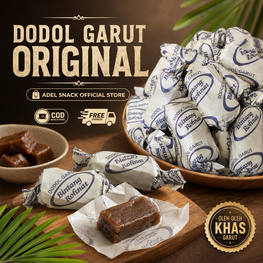 DODOL GARUT ORIGINAL BERAT 1 KG / DODOL GARUT ASLI BERKUALITAS