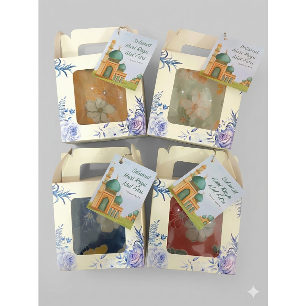 [1 Mangkok] Mangkok Keramik Kemasan Hampers Souvernir Mangkok Set Keramik Japaness Style Eid Mubarak Idul Fitri Ramadhan -KHUSUS INSTANT