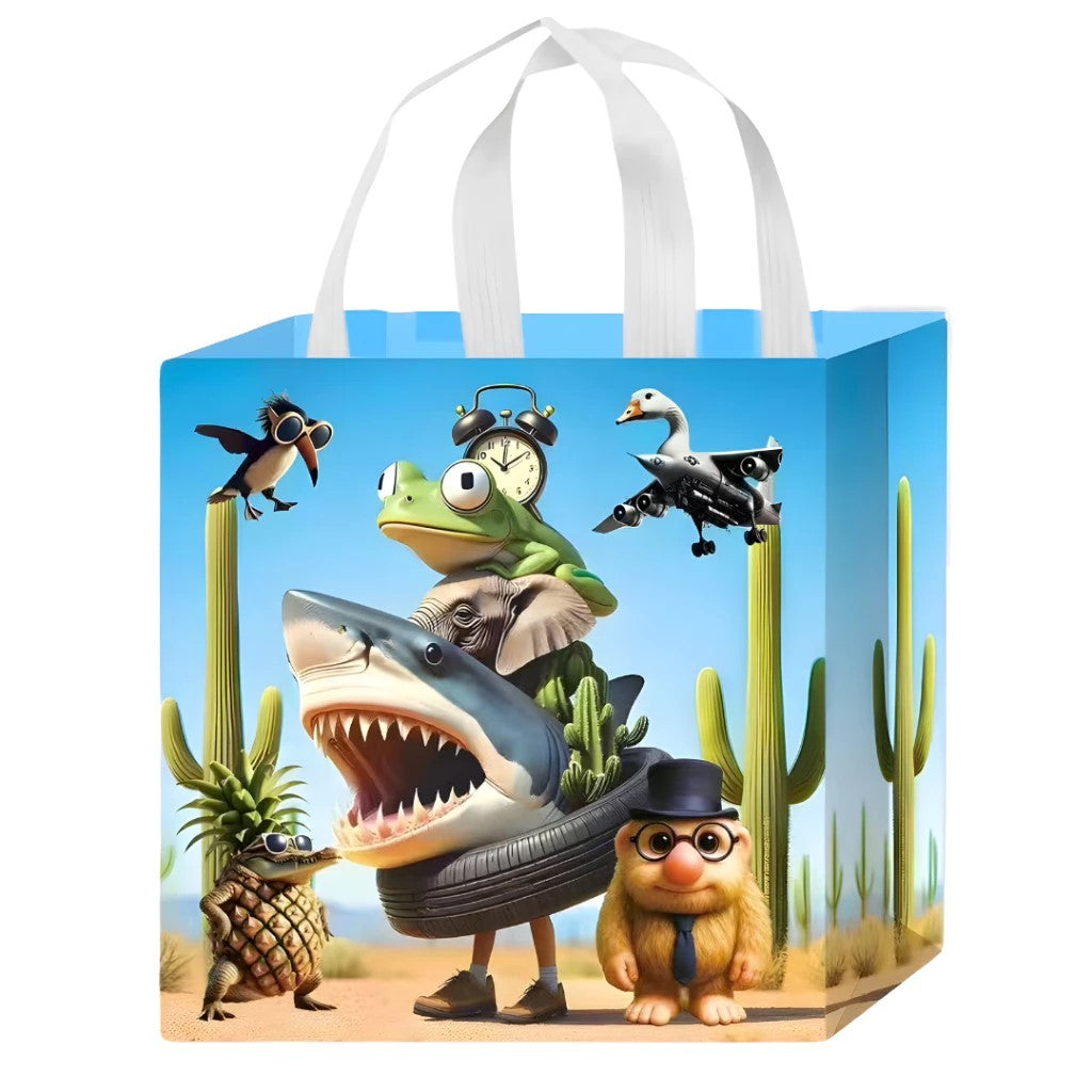 Goodie bag ulang tahun anak/tas ultah karakter lucu
