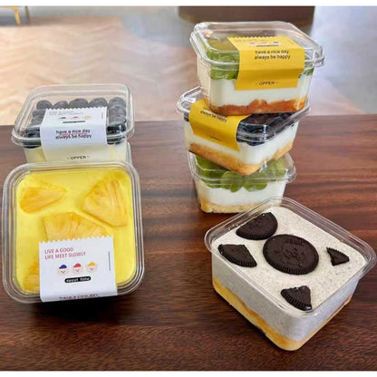 Pekanbaru Mika Dessert / Box Mika Dessert Berbagai Ukuran Per Pack 50 Pcs