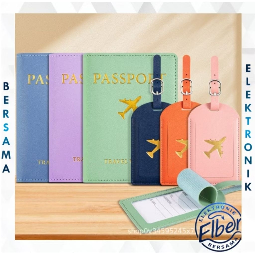 Pekanbaru Elber Passport Cover Travel Size (Tanpa Gantungan Passport) / Sarung Paspor Bahan