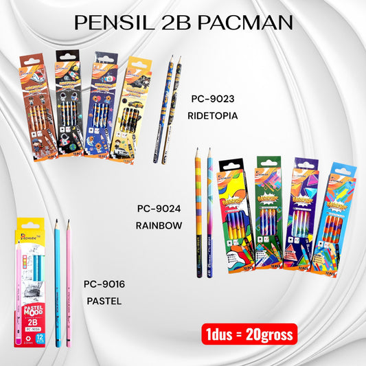 Pekanbaru Pensil 2B Pacman