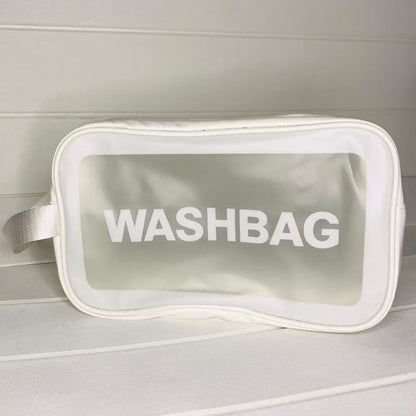 Pekanbaru Tas Kosmetik Washbag Travel Pouch Make Up Organizer Transparan