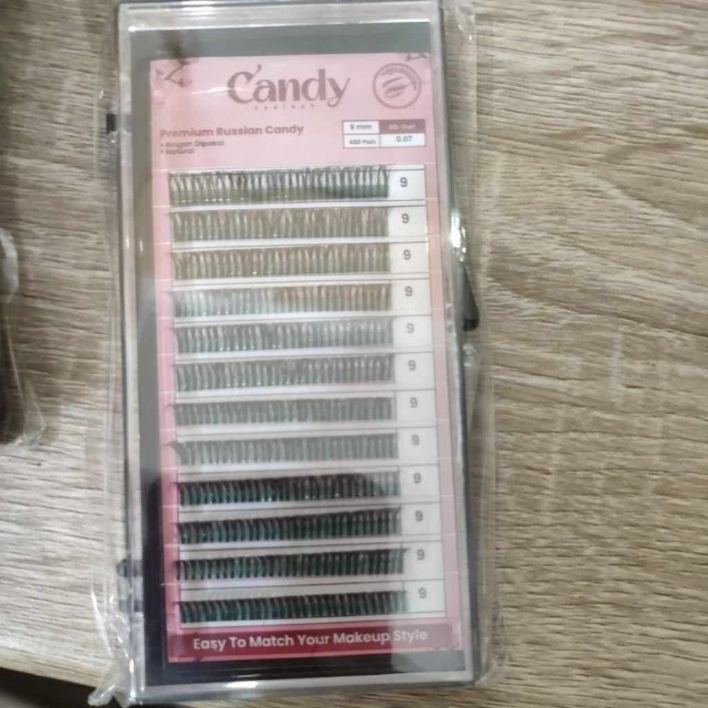 Pekanbaru Candy Eyelash Dd-Curl Extension Bulu Mata Palsu Water Proof