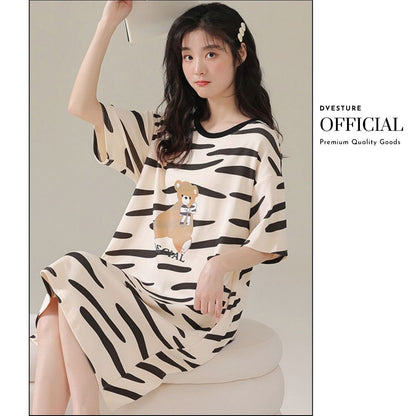 Pekanbaru Daster Wanita Motif Karton Korea P2-A Baju Tidur Piyama Wanita