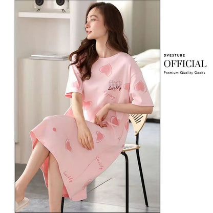 Pekanbaru Daster Wanita P2F Milk Silk Dengan Motif Korea Baju Tidur Wanita Piyama