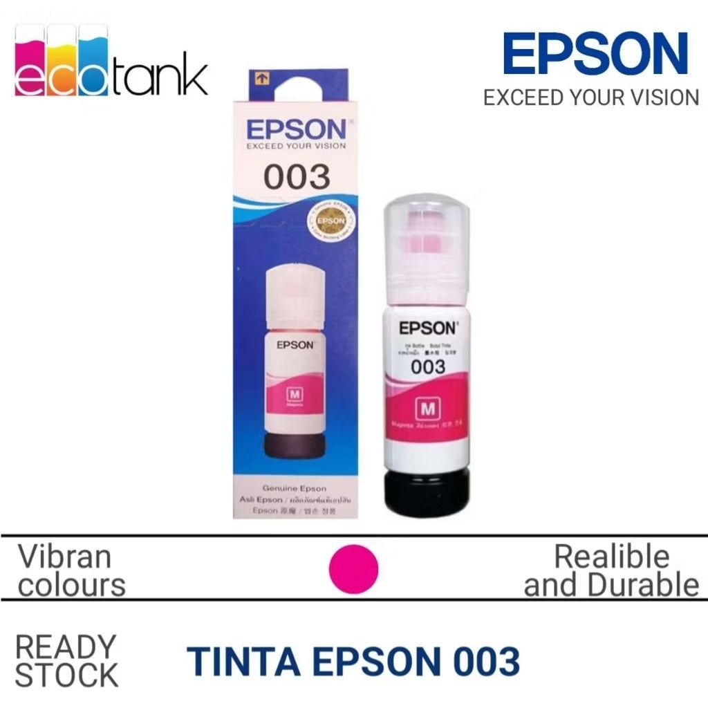 TINTA EPSON 003 PREMIUM PRINTER KUALITAS TERBAIK ATK PENGADAAN PEMDA VIRAL TERMURAH TOP L3110 L3210