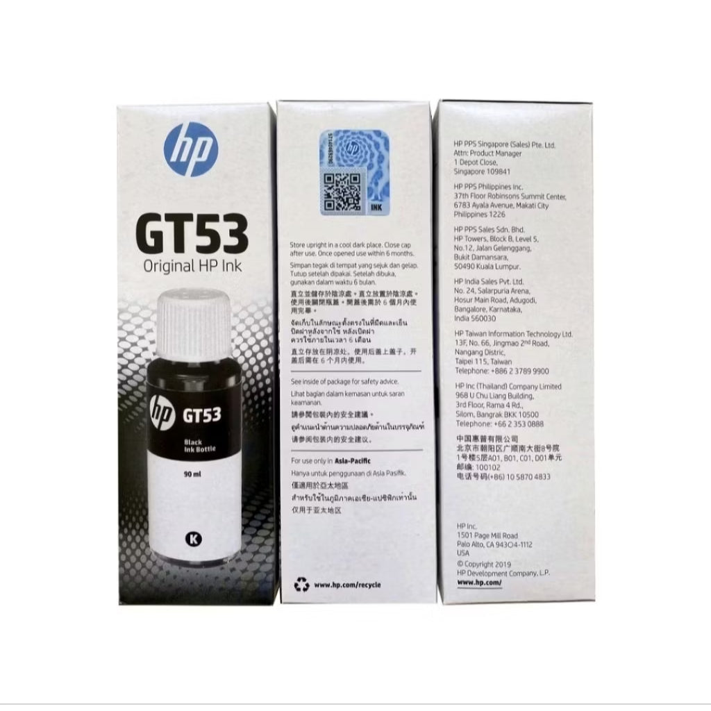 Tinta Kompatibel HP GT53 GT52 Premium Printer HP Ink 315 415 319 419 500 515Cetak Hemat, Warna Tajam