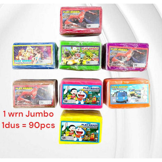 Pekanbaru Lilin Mainan Fancy Jumbo 1 Warna
