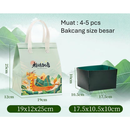 Pekanbaru Thermal Bag Bakcang / Dragon Boat Festival Berbagai Ukuran.