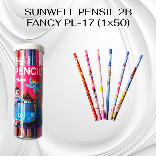 Pekanbaru Sunwell Pensil 2B Fancy (1X50)