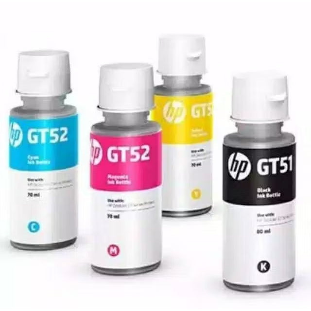 Tinta Kompatibel HP GT53 GT52 Premium Printer HP Ink 315 415 319 419 500 515Cetak Hemat, Warna Tajam