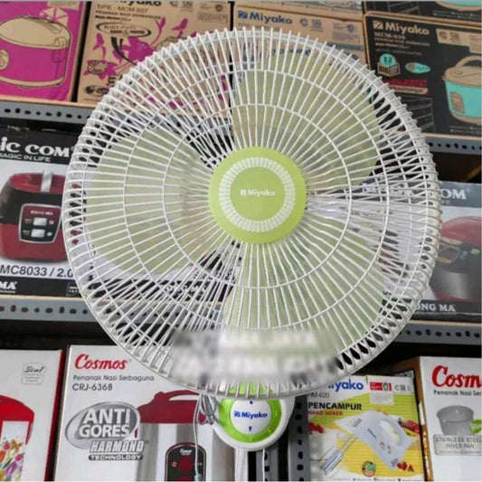 Pekanbaru Kipas Angin Dinding Miyako Kaw-1662 Pl / Wall Fan Miyako Kaw 1662 Pl Jaring Plastik