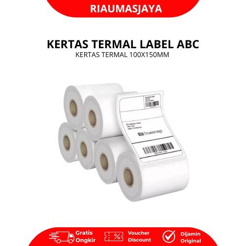 Pekanbaru Thermal Label Abc 100X150Mm