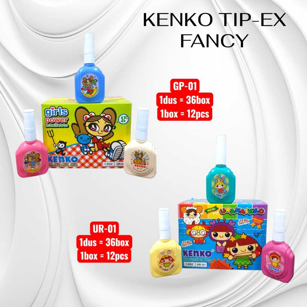 Pekanbaru Kenko Tip Ex Fancy (1X12)