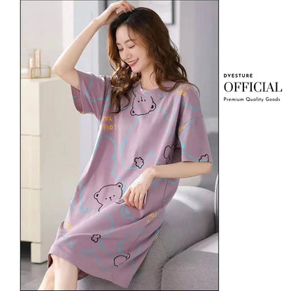 Pekanbaru Daster Wanita P2F Milk Silk Dengan Motif Korea Baju Tidur Wanita Piyama