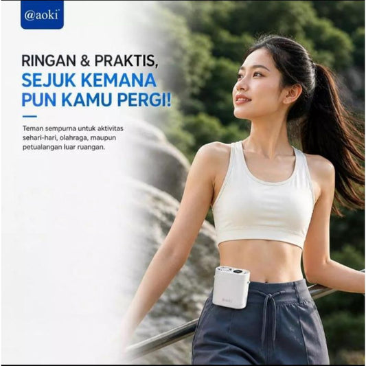 Pekanbaru Kipas Angin Mini Clip Aoki Af-215T Portable Multifungsi