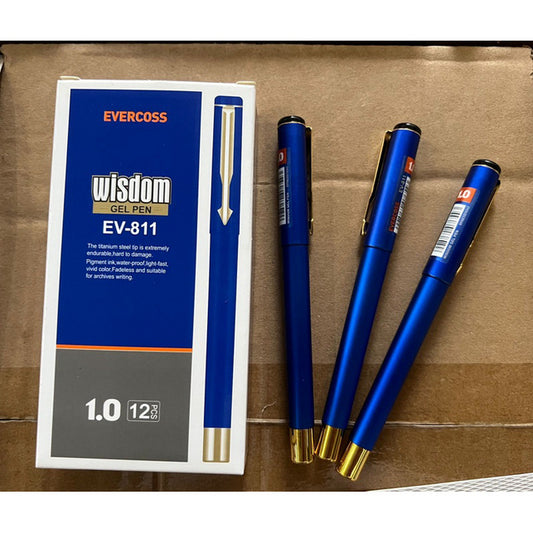 Pekanbaru Pena Evercross Wisdom Ev-811 Hitam - Biru