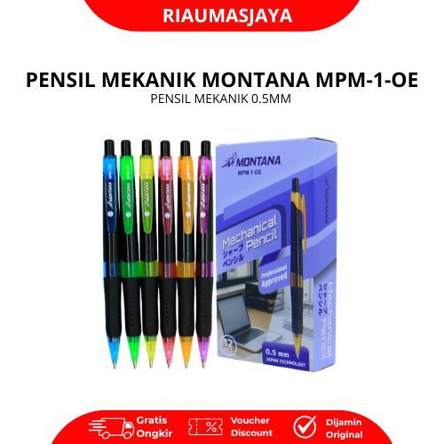 Pekanbaru Pensil Mekanik Montana Mpm-1-Oe