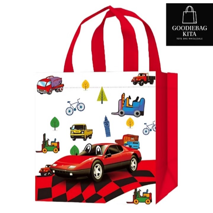 Goodie bag ulang tahun anak/tas ultah karakter lucu