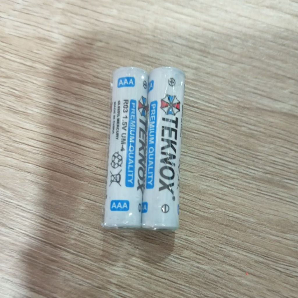 Pekanbaru Teknox Baterai Aa / Besar / A2 + Aaa / Kecil / A3