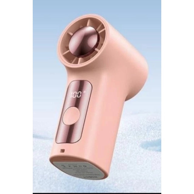 Pekanbaru Robot Rt-Hf05 Kipas Angin Pocked Minifan Highspeed Kipas Genggam Gantung Portable 2000Mah Led Display Original Robot
