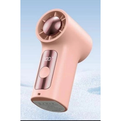 Pekanbaru Robot Rt-Hf05 Kipas Angin Pocked Minifan Highspeed Kipas Genggam Gantung Portable 2000Mah Led Display Original Robot