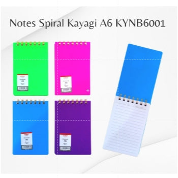 Pekanbaru Notebook / Notes Spiral Kayagi A6