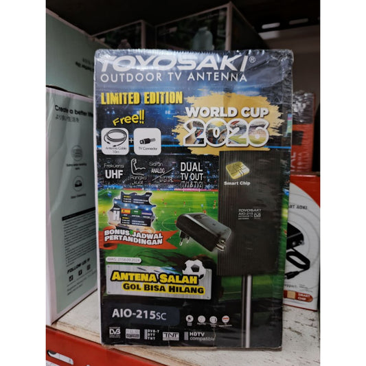 Pekanbaru Antena Tv Digital Toyosaki Indoor Outdoor Aio 215 Sc / Antena Toyosaki Aio 215Sc