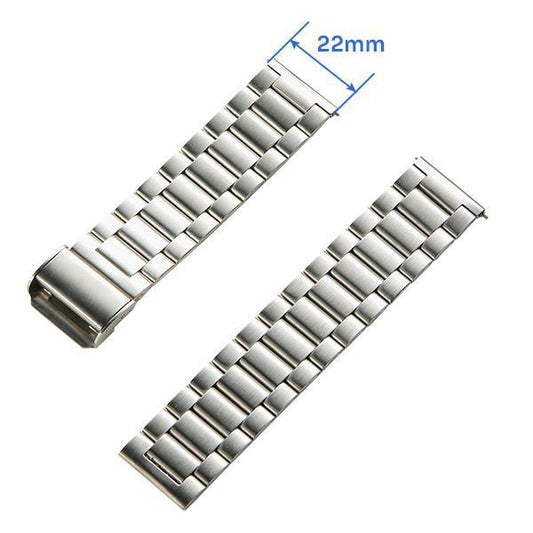 Pekanbaru Robot Universal Smartwatch Strap 22Mm For Robot & Vivan Smart Watch Silicone / Leather / Woven / Metal Premium Tali Jam Tangan 22Mm Original - Woven Black