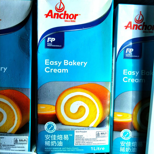 Pekanbaru Anchor Easy Bakery Cream 1 Lt / Whipping Cream