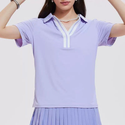 Pekanbaru Mona Top Atasan Olahraga Wanita Polo Shirt | Tennis Padel Golf Sport Top