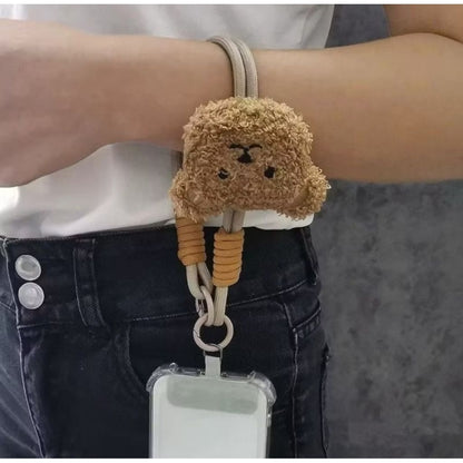 Pekanbaru Super Imut / Tali Handphone Lanyard Universal Bisa Cross-Tangan Motif Kartun Lucy