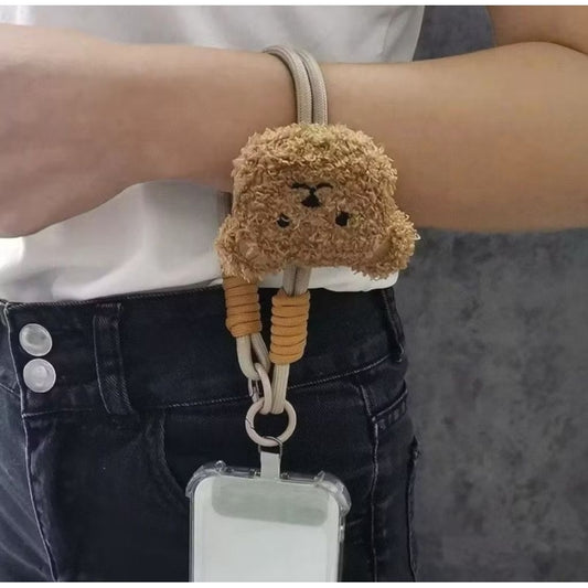 Pekanbaru Super Imut / Tali Handphone Lanyard Universal Bisa Cross-Tangan Motif Kartun Lucy