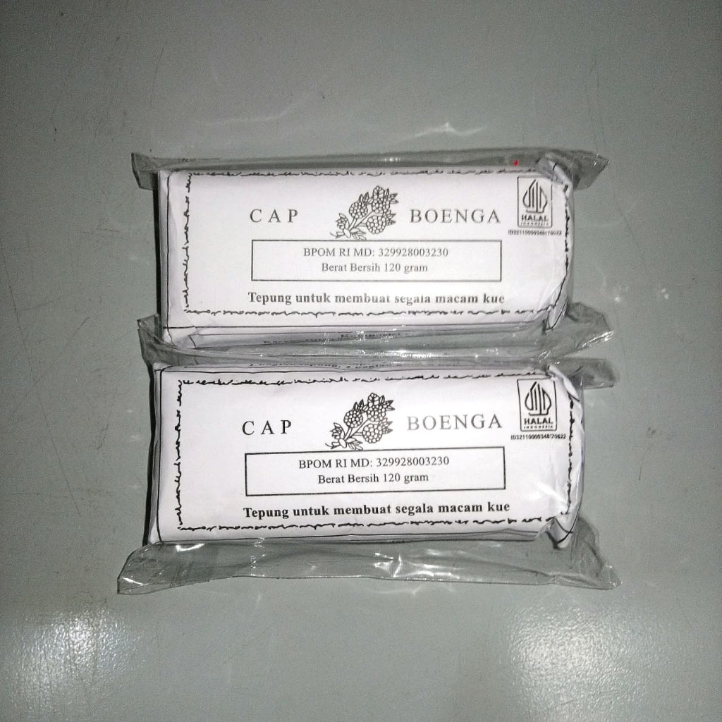 Pekanbaru Tepung Hunkwe Cap Boenga 120Gr