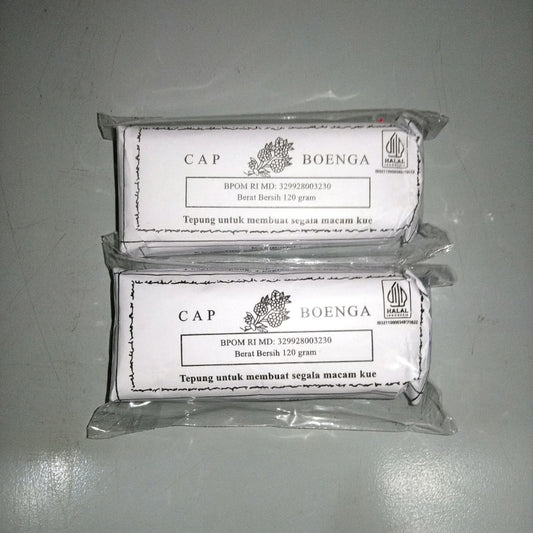 Pekanbaru Tepung Hunkwe Cap Boenga 120Gr