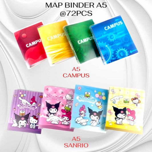 Pekanbaru Map Binder A5 Campus - Sanrio