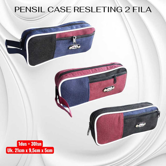 Pekanbaru Pensil Case - Tempat Pensil Resleting Fila